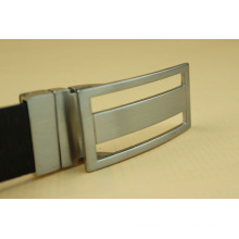 Fashion square formal belt buckles leather belt